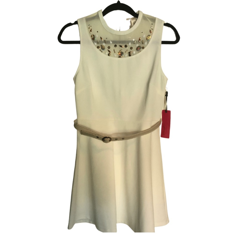 NWT Jewel Embelished A-Line Skirt